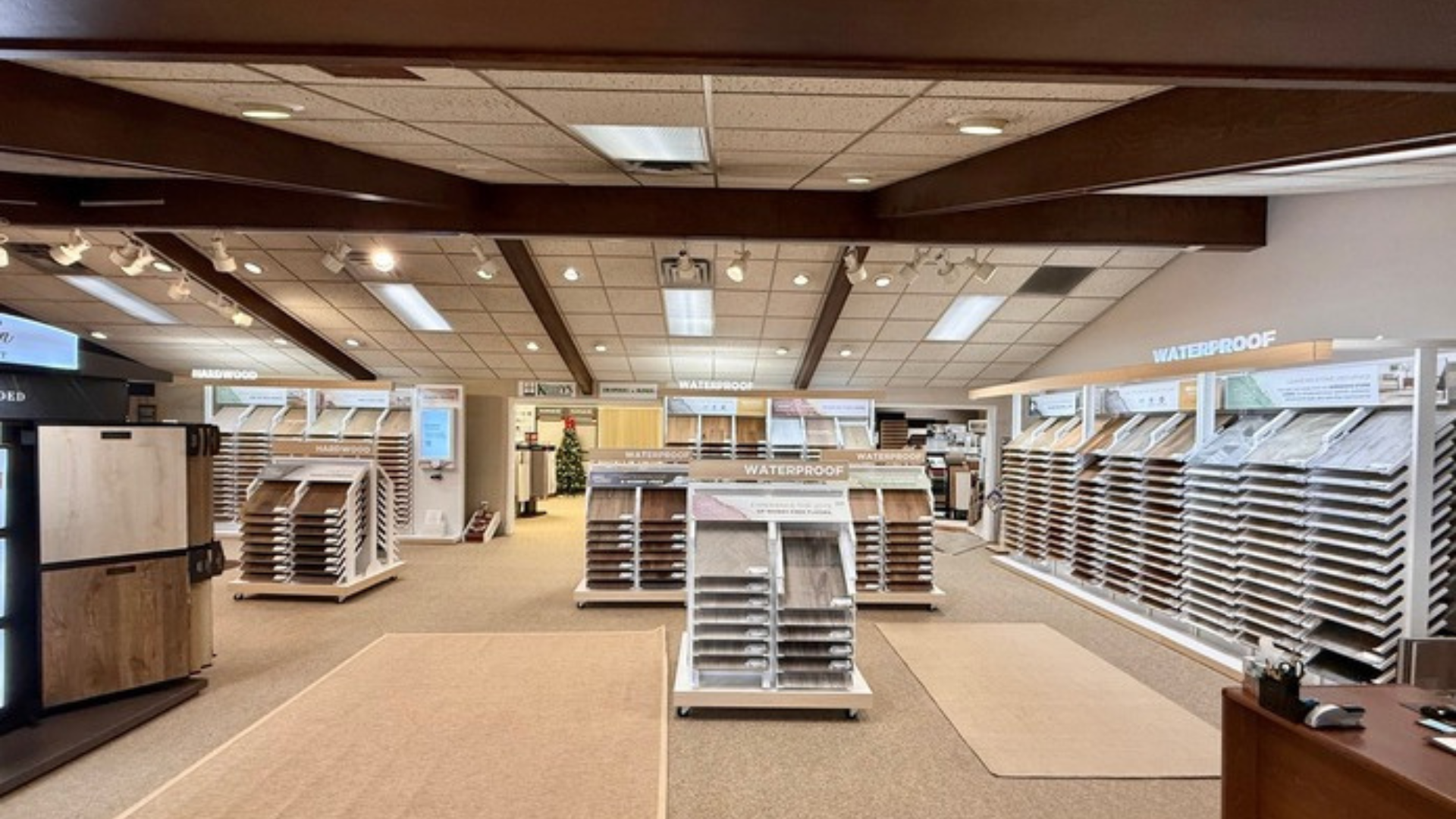 flooring store showroom